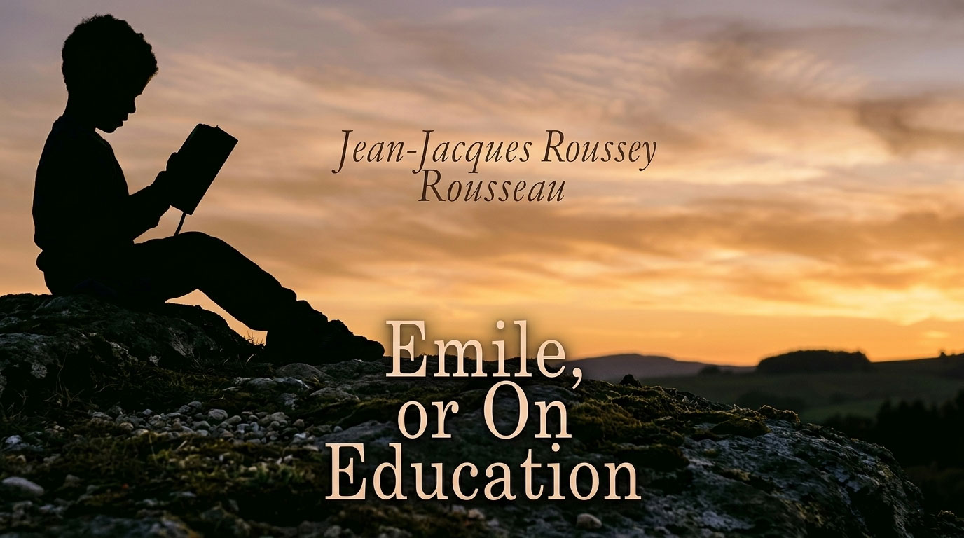Emile, or On Education: Jean-Jacques Rousseau - An 18th-century classic book Emile-or-On-Education